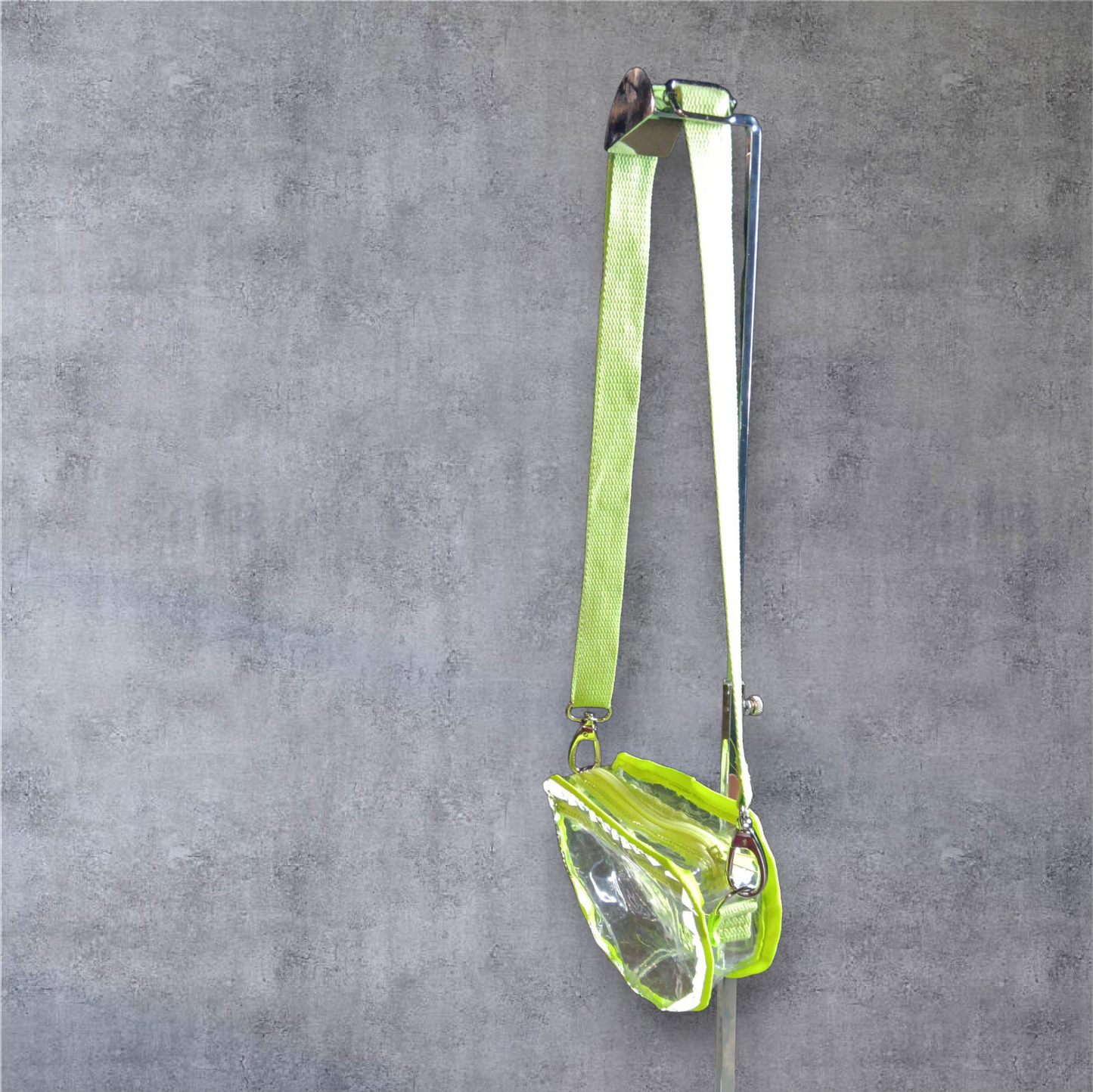 Mini 6x5x2 clear crossbody purse