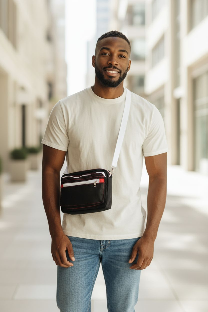 Unisex crossbody bag