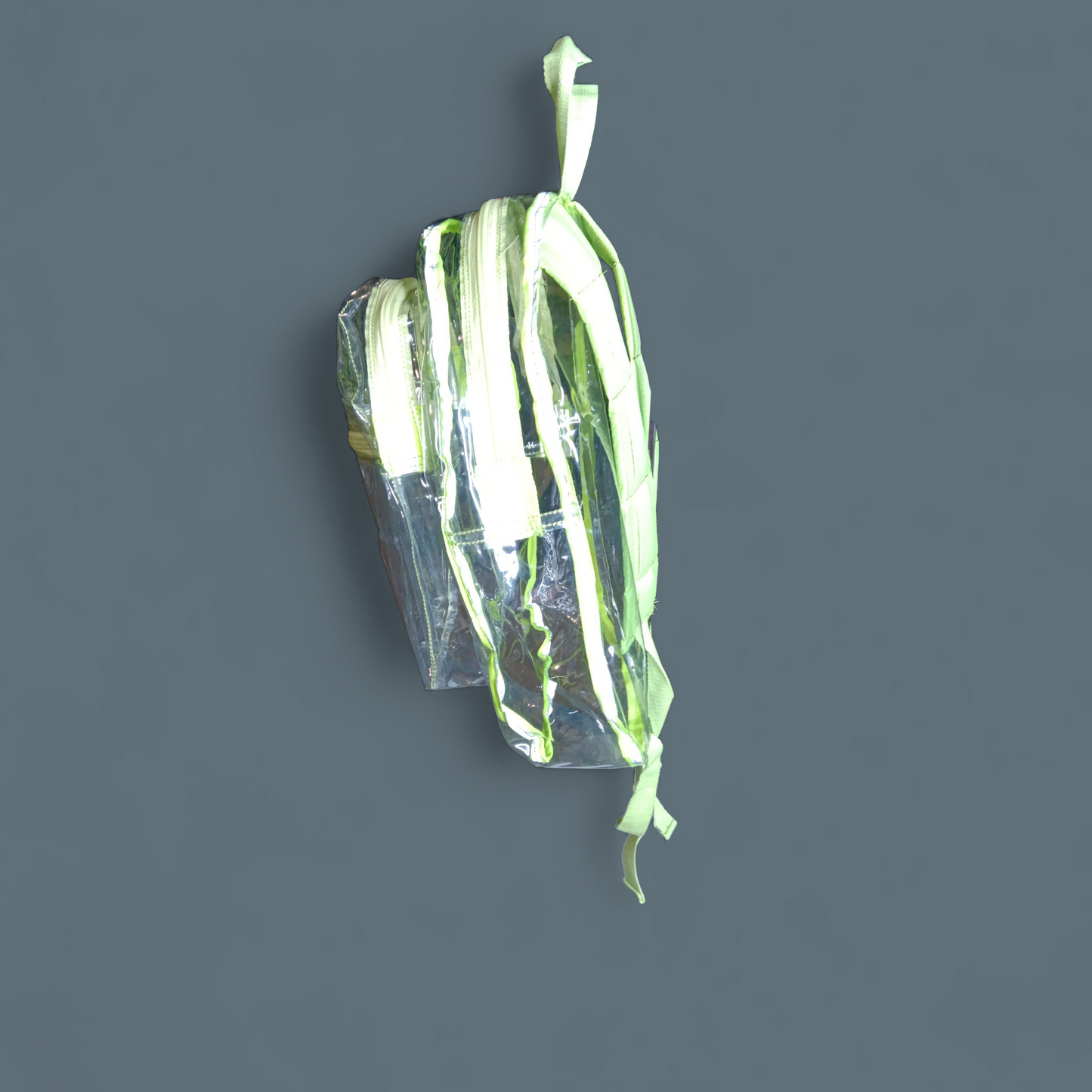 Event clear vinyl backpack