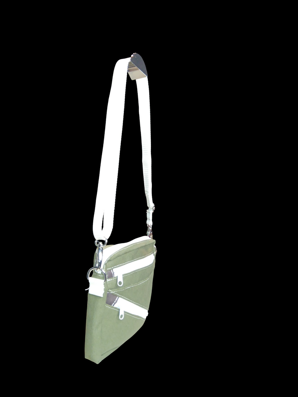 Army green and white